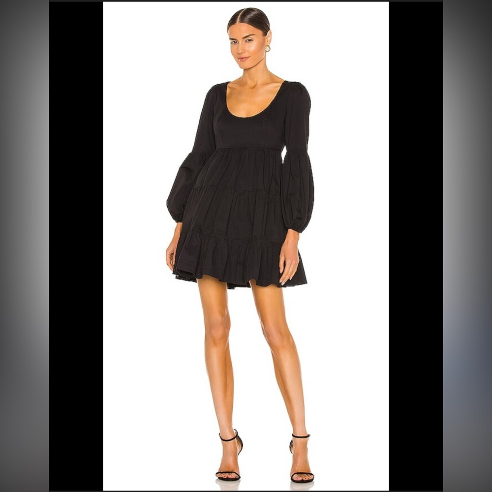 CINQ A SEPT Rose Dress in Black